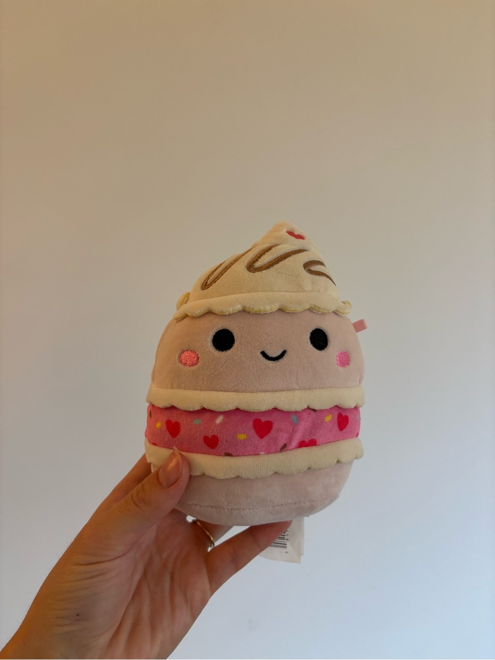 Squishmallows Valentine's Day Edition Brinya the Cake plush